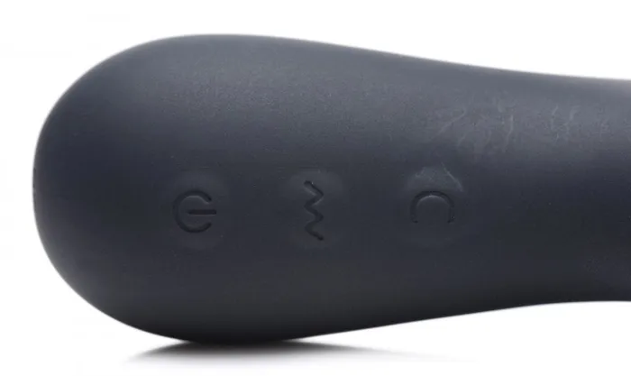 8X Silicone Suction Rabbit - Black | Moon Vybes Vibrators