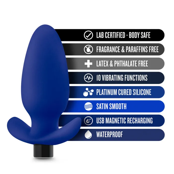 Blush Novelties Vibrators | Performance Plus - Turbo -Indigo
