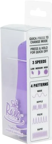 BMS Factory Anal | Soft Rain Power Bullet 3 Inch Breeze Coated 7 Function - Lavender BMS Factory Anal | Soft Rain Power Bullet 3 Inch Breeze Coated 7 Function - Lavender