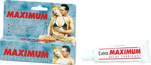 Male Sex Toys Extra Maximum Delay Lube Large Nasstoys