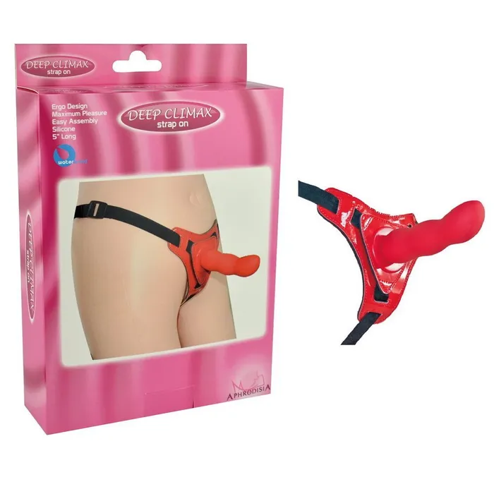 trykartehaicom Deep Climax Strap On Realistic Penis Dildo Harness Female Sex Toys