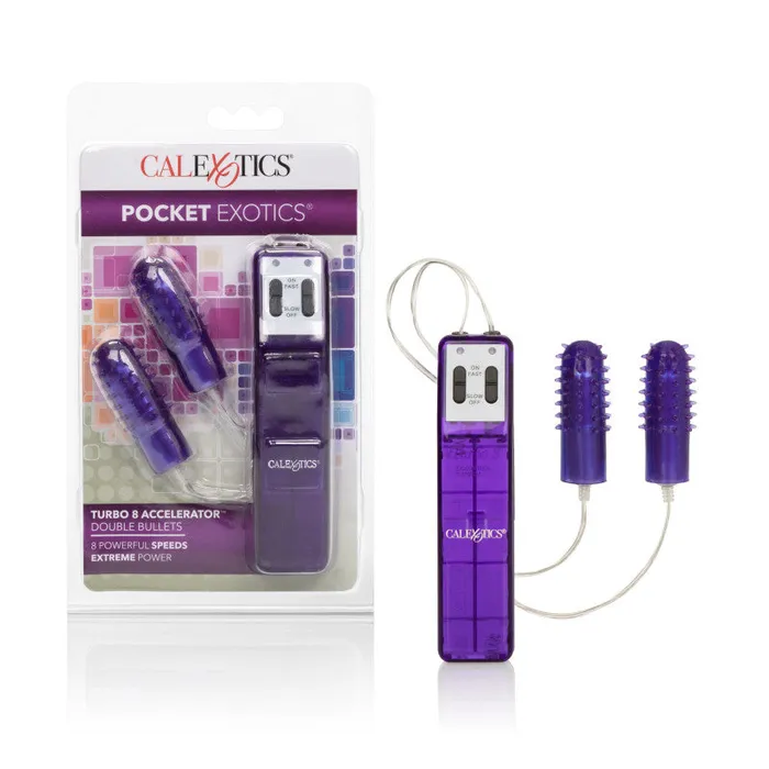 Turbo 8 Accelerator Double Bullets | CalExotics Vibrators