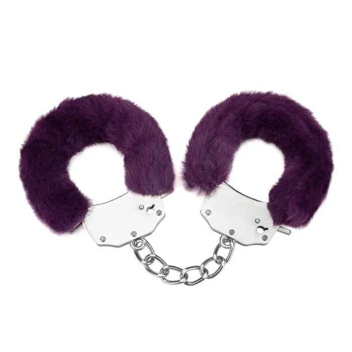 Vibrators Me You Us Me You Us Furry Handcuffs Purple