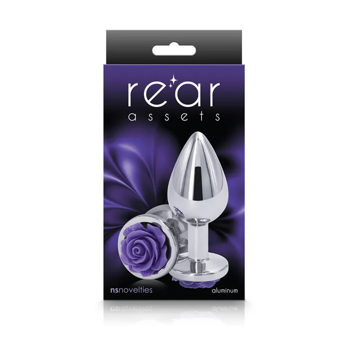 Vibrators | NS Novelties Rear Assets Rose Medium Purple