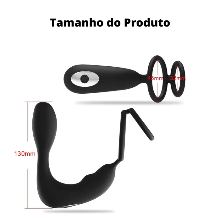 18+sexyshop Anal | Vibrador Plug Anal Masculino