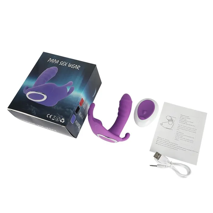 18+sexyshop Vibrators | 3 em 1 - Vibrador Calcinha Borboleta com Controle