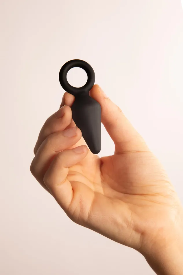 Anal Adventures Plug Anale Small con Anello EDC Male Sex Toys