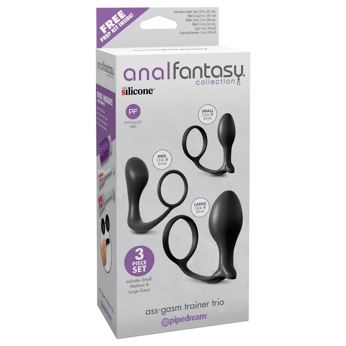 Anal Fantasy Collection Ass Gasm Trainer Trio Pipedream Male Sex Toys