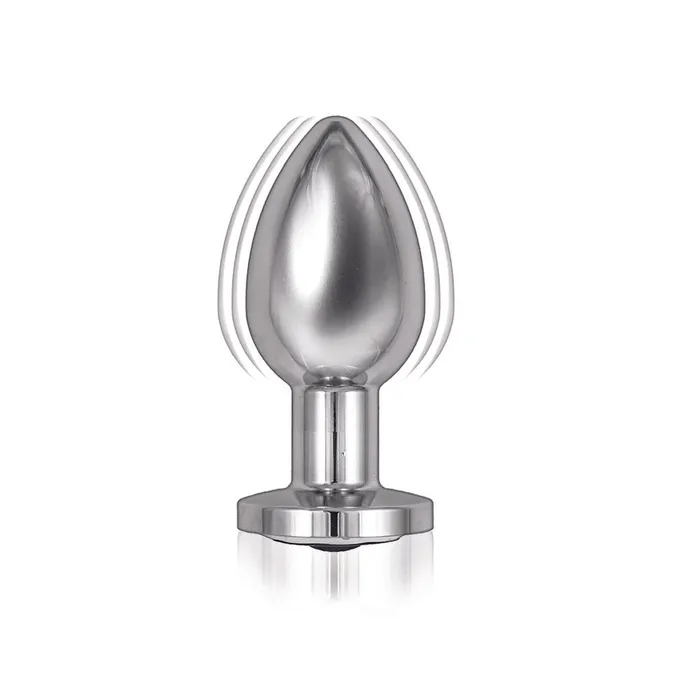 Anal | Nasswalk Toys Ass Sation Remote Vibrating Butt Plug Silver