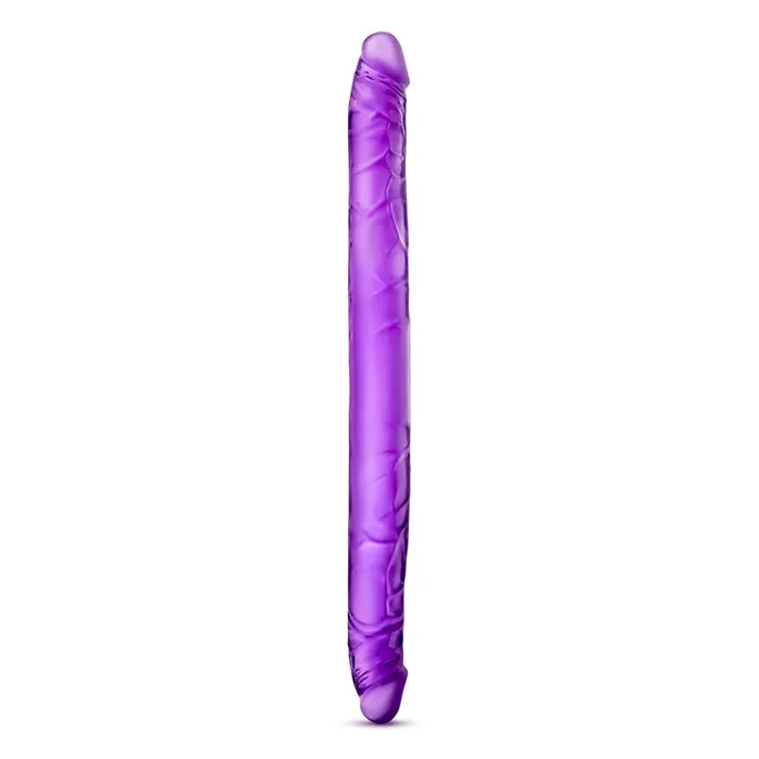Dildos Blush Novelties B Yours 16 Inch Purple Double Dildo