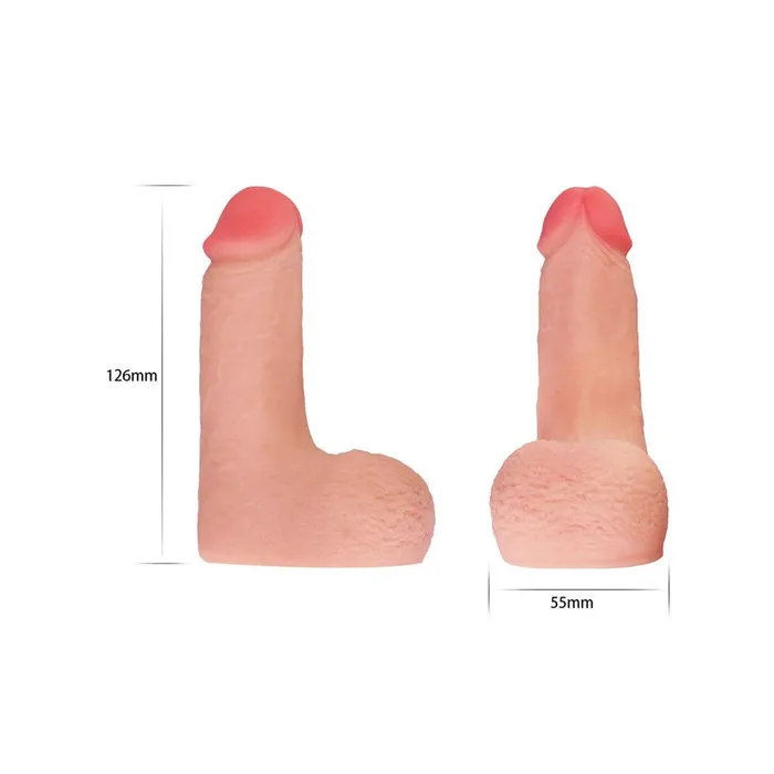 Dildos | Lovetoy Lovetoy Skinlike Limpy Cock 5 Inches Flesh Pink