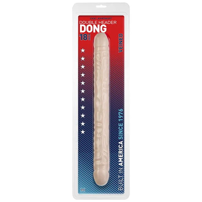 Doc Johnson Dildos | Double Header 18 Inch Veined Dong Doc Johnson Dildos | Double Header 18 Inch Veined Dong