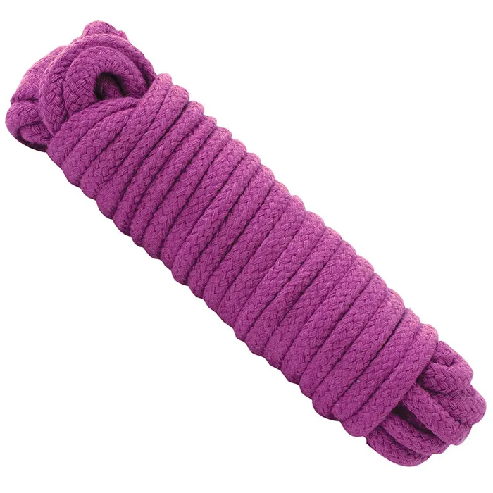 Doc Johnson Vibrators Japanese Style Bondage Rope In Purple