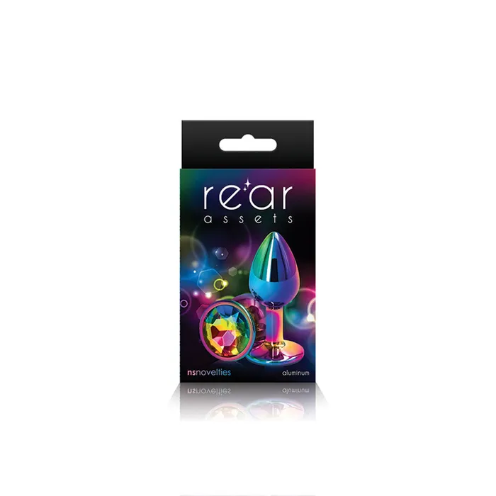E-Z Sensations Rear Assets - Multicolor - Small - Rainbow | Anal