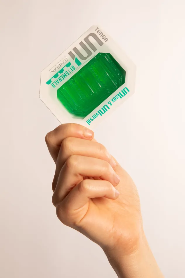EROPARTNER Vibrators | Tenga Uni Emerald Masturbatore