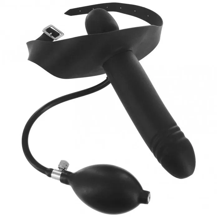 Female Sex Toys Master Series Inflatable Gag With Dildo