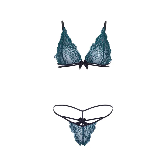 Leg Avenue Lingerie Vibrators | Leg Avenue Teal Lace Bralette And Matching String Panty Leg Avenue Lingerie Vibrators | Leg Avenue Teal Lace Bralette And Matching String Panty