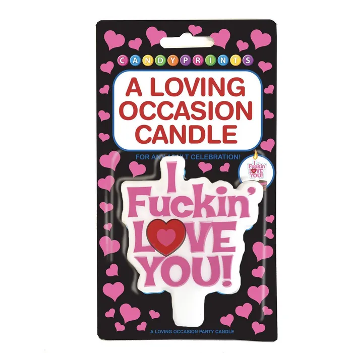 Little Genie I FCkin Love You Candle Vibrators
