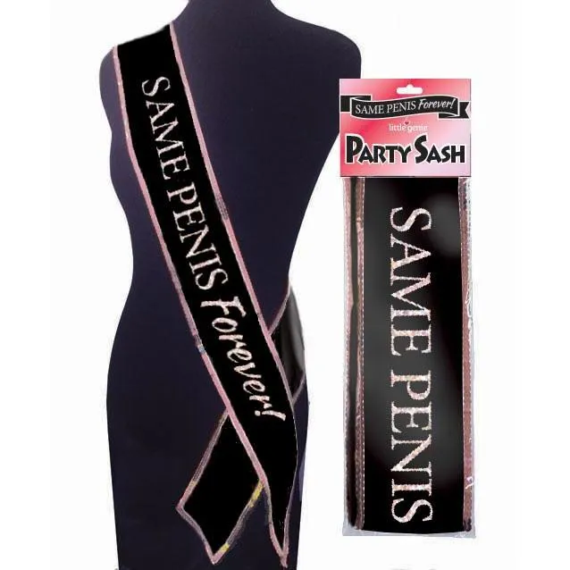 Little Genie Male Sex Toys Same Penis Forever Sash