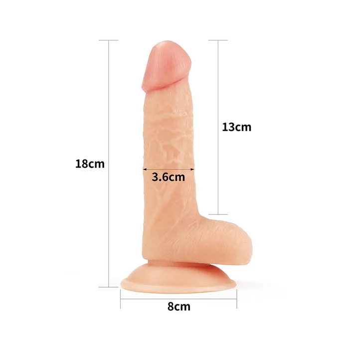 Lovetoy 7 Inch The Ultra Soft Dude Dildo | Various Toy Brands Dildos Lovetoy 7 Inch The Ultra Soft Dude Dildo | Various Toy Brands Dildos