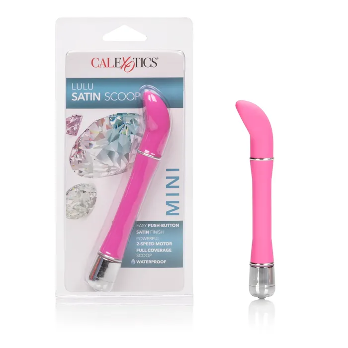 Lulu Satin Scoop Vibe Pink CalExotics Vibrators