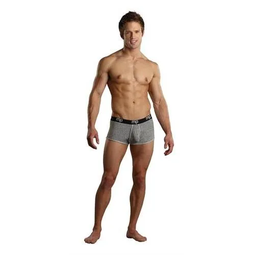 Male Sex Toys Heather Rib Enhancer Short Small Grey Male Power