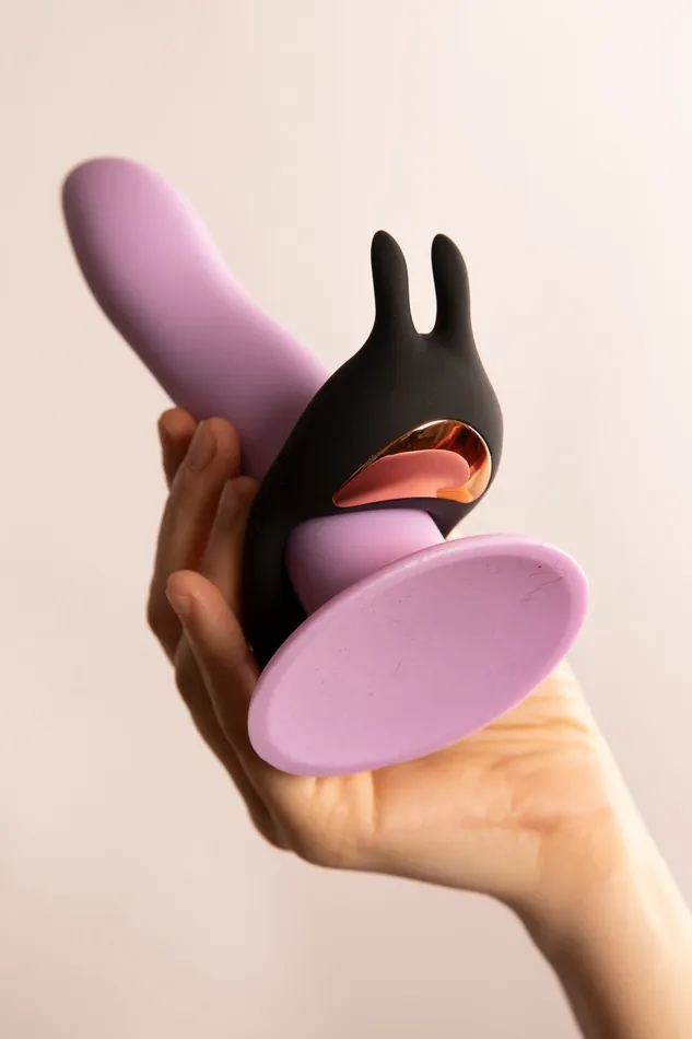 Male Sex Toys | SCALA Lotus Cock Ring Vibrante Nero