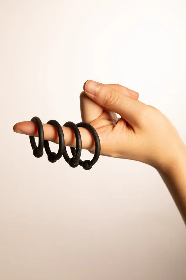 O-PRODUCTS Female Sex Toys | Set Anelli per Glande in Silicone