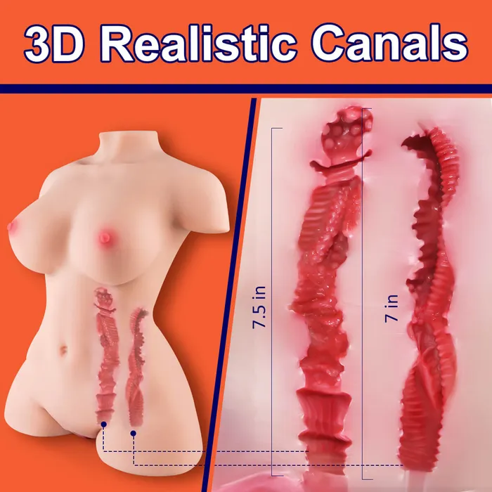 paloqueth-official Male Sex Toys | 17LB Torso Sex Doll