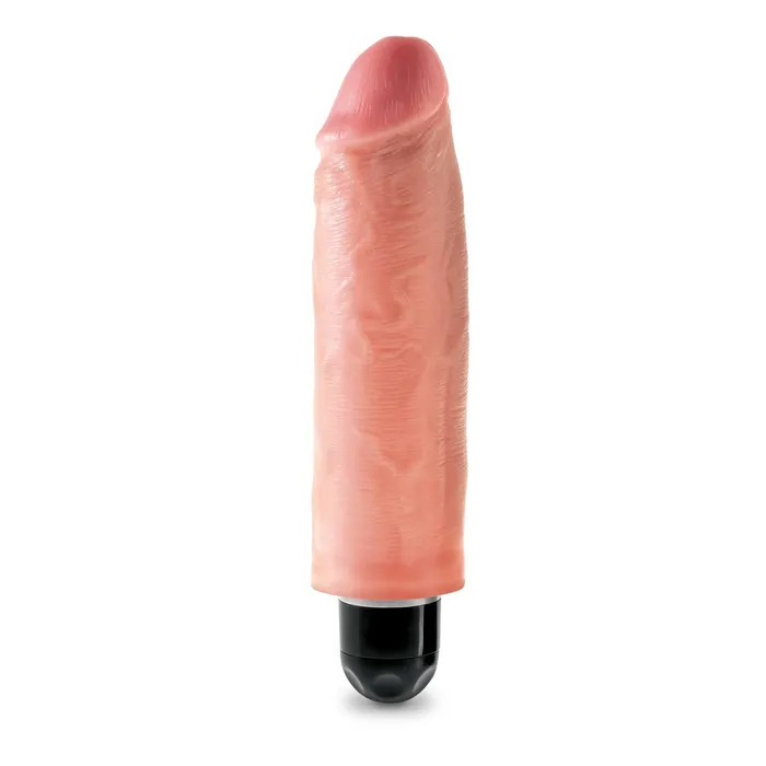 Pipedream Dildos King Cock 6 Vibrating Stiffy Light