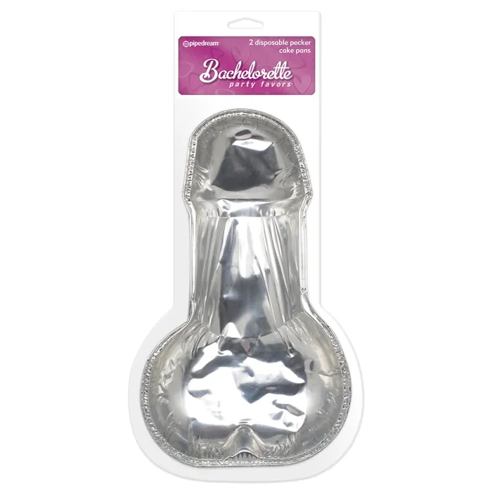 Pipedream Disposable Pecker Cake Pans 2 Pack Enhancers