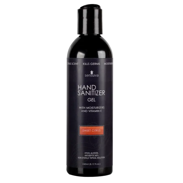 Sensuva Dildos Sensuva Hand Sanitizer Gel Sweet Citrus 812 Fl Oz