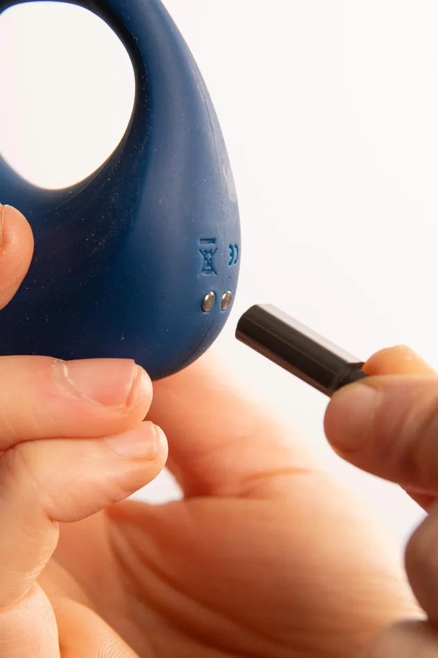 SHOTS Cock Ring Vibrante Blu | Male Sex Toys