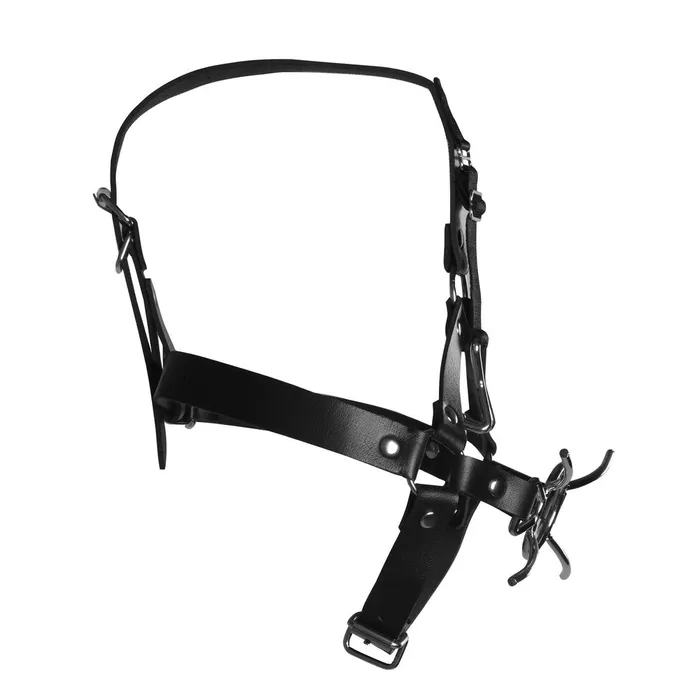 Shots Toys Female Sex Toys | Ouch Xtreme Head Harness With Spider Gag And Nose Hooks