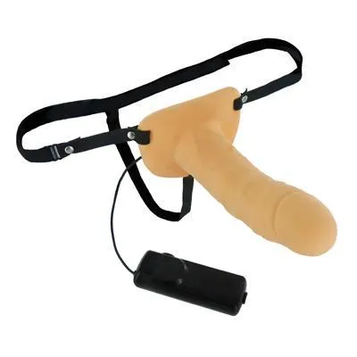 Size Matters Erection Assist Hollow Strapon Vibe XR Brands Size Matters Female Sex Toys