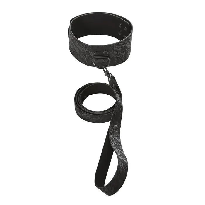 Sportsheets Vibrators Sincerely Locking Lace Collar and Leash