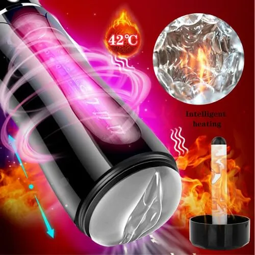 Vibrating Sucking Spray Male Masturbator Cup Fog Atomized with Sucker | Yourlovelychoices Male Sex Toys