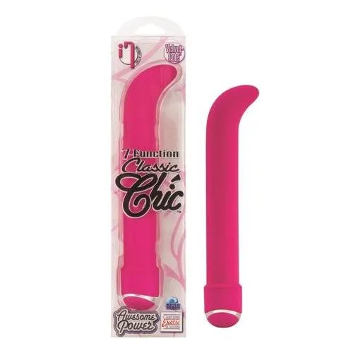 Vibrators CalExotics 7 Function Classic Chic Standard G Pink
