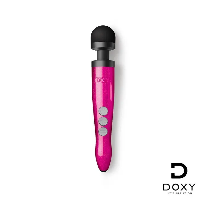 Vibrators Doxy Die Cast Wand Rechargeable HOT PINK Doxy Wand Massagers