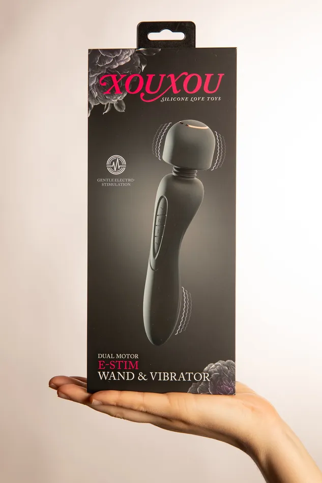 Vibrators | ORION E-Stim Wand Vibratore Doppio con Elettrostimolazione