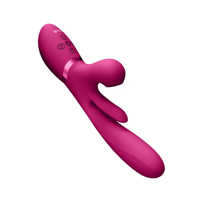Vibrators | Vive Kura Triple Action Stimulator - Shots Toys