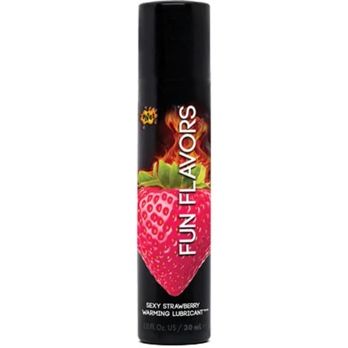Vibrators Wet Wet Fun Flavors Sexy Strawberry 1 Fl Oz