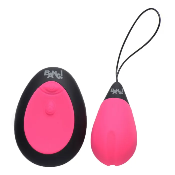 Vibrators XR Brands 10X Silicone Vibrating Egg Pink