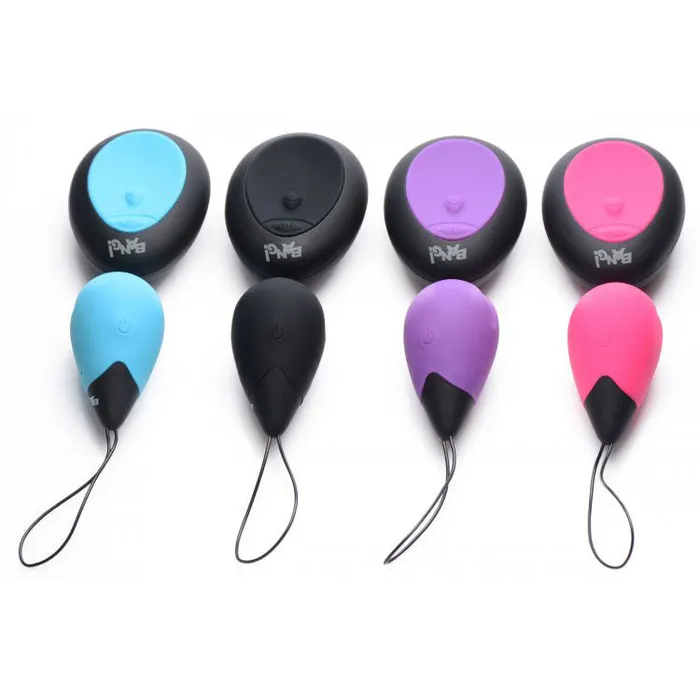 Vibrators | XR Brands 10X Silicone Vibrating Egg Pink