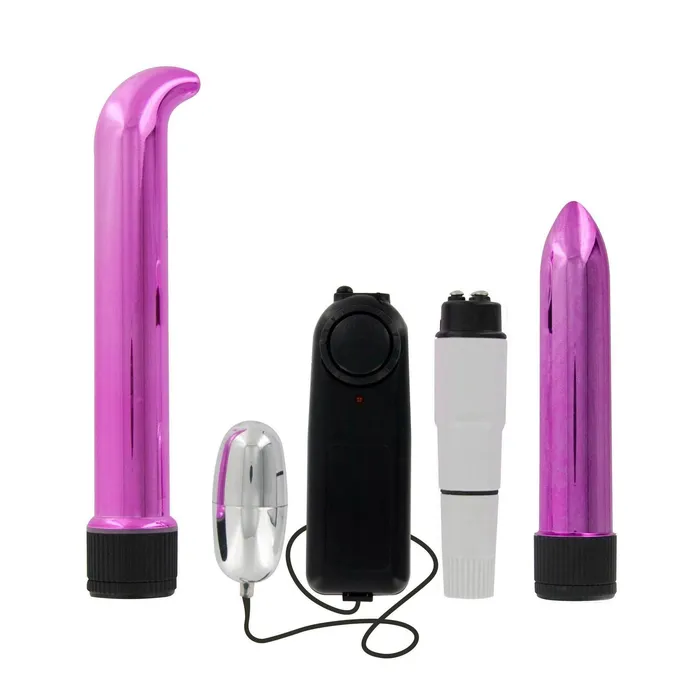 XR Brands Trinity Vibes Ladies Pleasure Kit Vibrators
